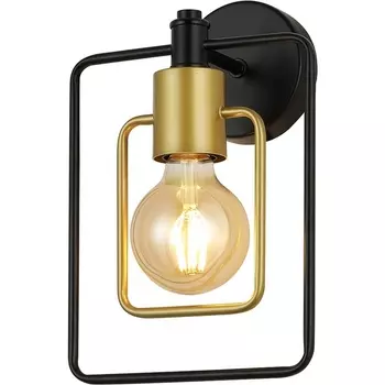 Бра Escada Interval 1165/1A 1x40Вт E27, металл, черный/золото