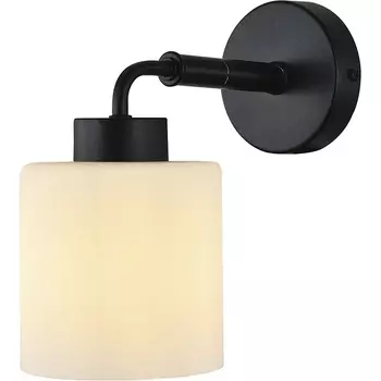 Бра Escada Lord 2133/1A 1x60Вт E27, металл/стекло, чёрный мрамор/белый