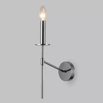 Бра Eurosvet Anders 60142/1 хром в виде свечи