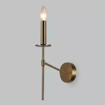 Бра Eurosvet Anders 60142/1 латунь в виде свечи