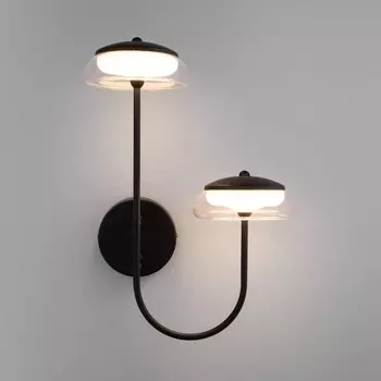 Бра светодиодное Eurosvet Fungo 50388/2 LED черный