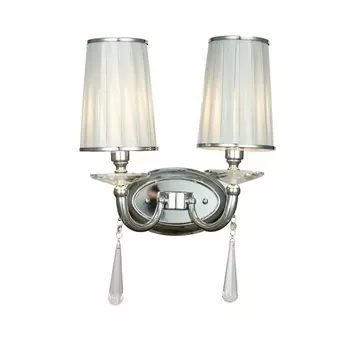 Бра LDW CHR Lumina Deco Fabione 1200-2W с подвесками