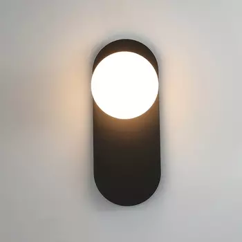 Настенный светильник (бра) Fast Black ImperiumLoft Fast01 (206143-26) в форме шара