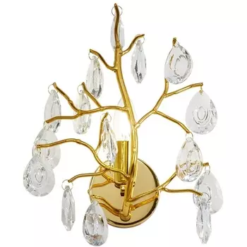 Бра хрусталь Favourite Pluvia 4162-1W форма ветки