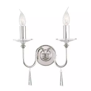 Бра FP2 NICKEL Elstead Finsbury Park FP2-POL-NICKEL подсвечник