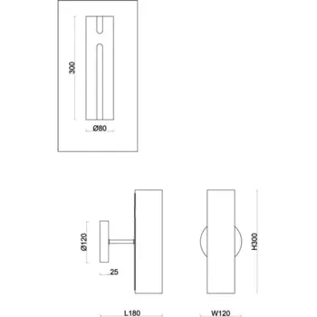 Бра Freya Fiore FR5368WL-02BS