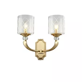 Бра AP2 Crystal Lux Gracia GOLD
