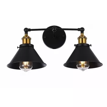 Бра LDW B018-2 BK Lumina Deco Gubi