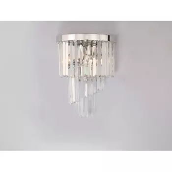 Бра каскадное хрустальное 31103/A nickel left Newport 31100