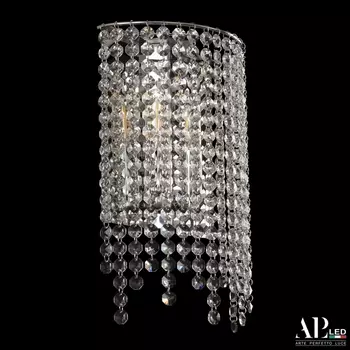 Бра хрустальное APL LED Rimini S500.B5.20-27.B.E14