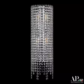 Бра хрустальное APL LED Sicilia SH500.B5.16-45.B.Ni.E14