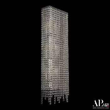 Бра хрустальное APL LED Sicilia SH500.B1.25-75.B.Ni.E14