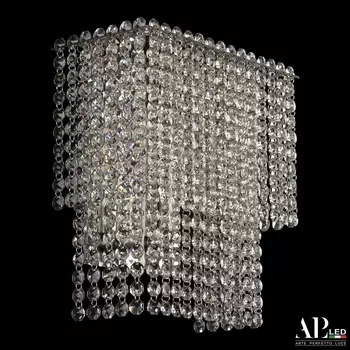 Бра хрустальное APL LED Sicilia SH500.B3.25-27.A.Ni.E14
