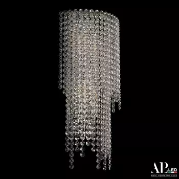 Бра хрустальное APL LED Sicilia SH500.B4.25-50.B.Ni.E14