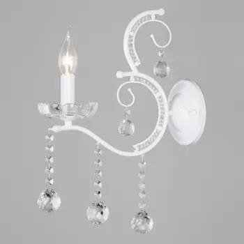 Бра хрустальное 10107/1 Eurosvet Brezza белый