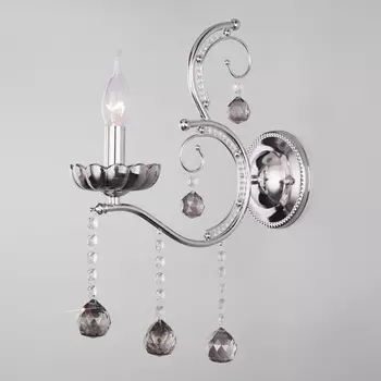 Бра хрустальное 10107/1 Eurosvet Brezza хром