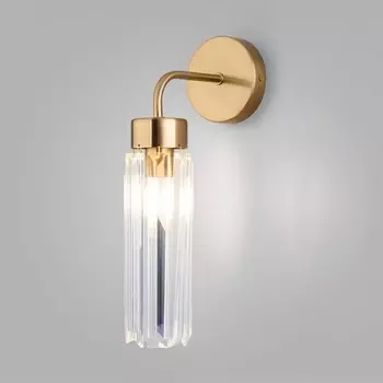 Бра хрустальное Eurosvet Gilian 60163/1 латунь