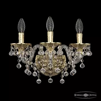 Бра хрустальное Ivele Crystal 16109B/3/141 G (Bohemia)