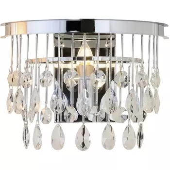 Бра хрустальное Maytoni Linn MOD091WL-01CH с подвесками