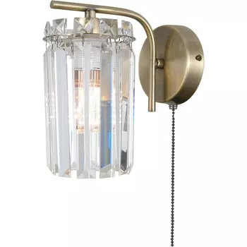 Бра хрустальное с выключателем Moderli Everly V10750-1W