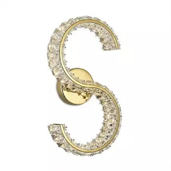 Бра хрустальное светодиодное Newport 8242 8247/S A gold NEW