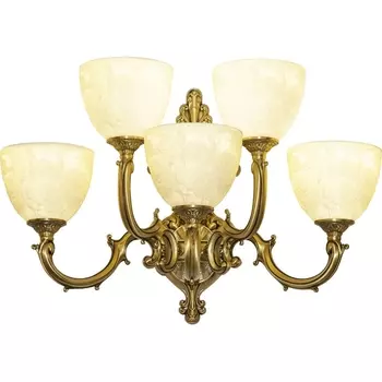 Бра хрустальное 7214B15/3+2/210 FP P1 U Bohemia Verona Rose