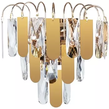 Бра каскадное хрустальное Arte Lamp Vivien A2719AP-2GO