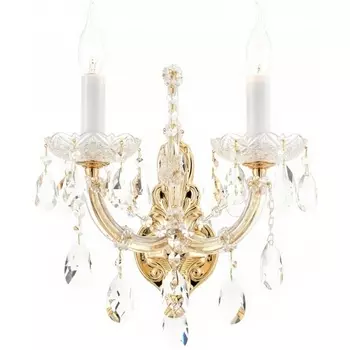 Бра iLamp Diamond W6071-2 GD+CL