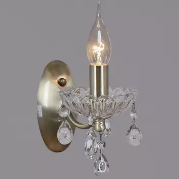 Бра ILLUMICO IL0265-1WSQ-24 AB CASTOR подсвечник