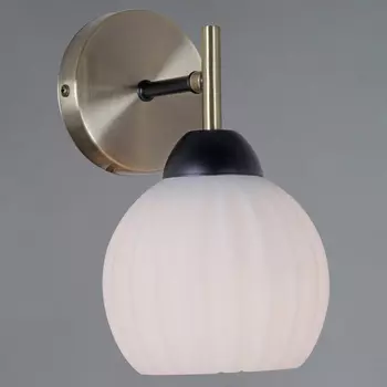 Бра ILLUMICO IL0579-1WSQ-25 BK AB TRENTO