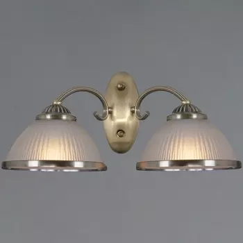 Бра ILLUMICO IL0596-2WSQ-25 AB AREZZO