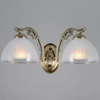 Бра ILLUMICO IL0723-2WSQ-24 AB SPICA