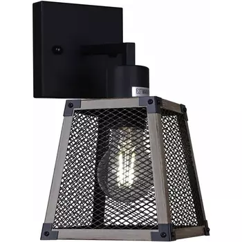 Бра ILLUMICO IL1006-1W-05 BK WOOD