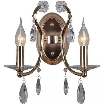 Бра ILLUMICO IL2326-2WOR-39 GD подсвечник