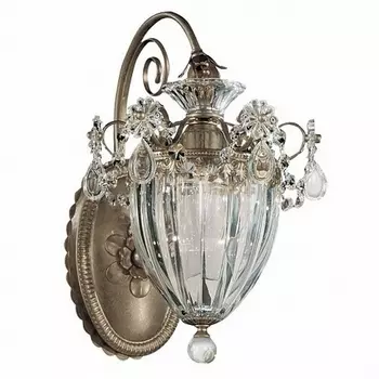 Бра Illuminati 10357 MB10357-1A silver с подвесками