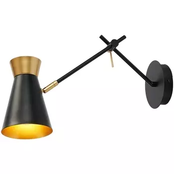 Бра Imex MD.78853-1-W BK+FGD