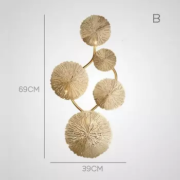 Настенный светильник (бра) Inca Twig Wall B ImperiumLoft Inca-Twig-Wall01 (179939-26)