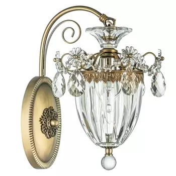 Бра из хрусталя Osgona SCHON 790611 с цветами