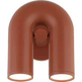 Бра светодиодное Kink Light Канти 08465-1,06 терракотовый