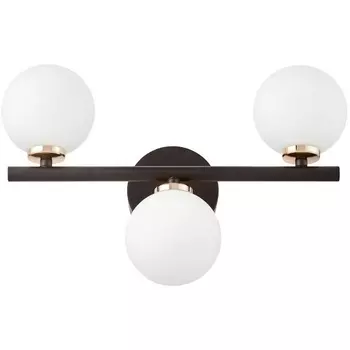 Бра LDW 6033-3 BK+F.GD Lumina Deco шарики