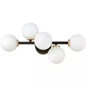 Бра LDW 6033-5 BK+F.GD Lumina Deco