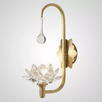 Настенное бра Lotos Wall Drop ImperiumLoft Lotos-Wall-Drop01 (140843-26) с цветами
