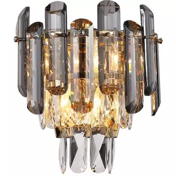 Бра Lumien Hall Iterri LH0061/2W-GD-SMK-CL