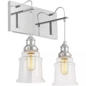 Бра Lumina Deco Fredica Moletti LDW 6844-2 CHR+PR