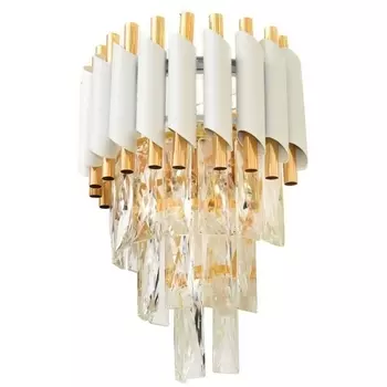 Бра Lumina Deco LDW 6003-2 WT+F.GD