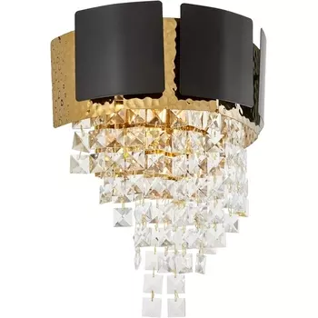 Бра Lumina Deco Molina LDW 7045-2 BK+GD