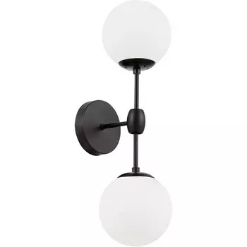 Бра Lumina Deco Zodiak LDW 6001-2 BK+WT шарики