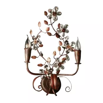 Бра 6285/A3 V1985 MM Lampadari Malva с цветами