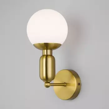 Бра настенное 50251/1 латунь Eurosvet Bubble в форме шара