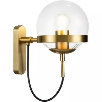 Бра настенное (13005/1W Bronze) Indigo Faccetta V000108 в форме шара